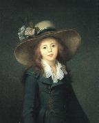 Jean Louis Voille Portrait of Baroness Stroganova Spain oil painting artist